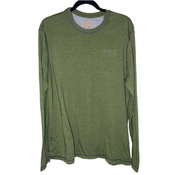 Orvis Shirts Orvis Trout Bum Mens Long Sleeve Shirt Sz L Poshmark
